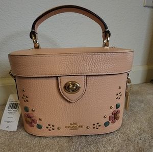 Coach Kay Crossbody With Floral Whipstitch